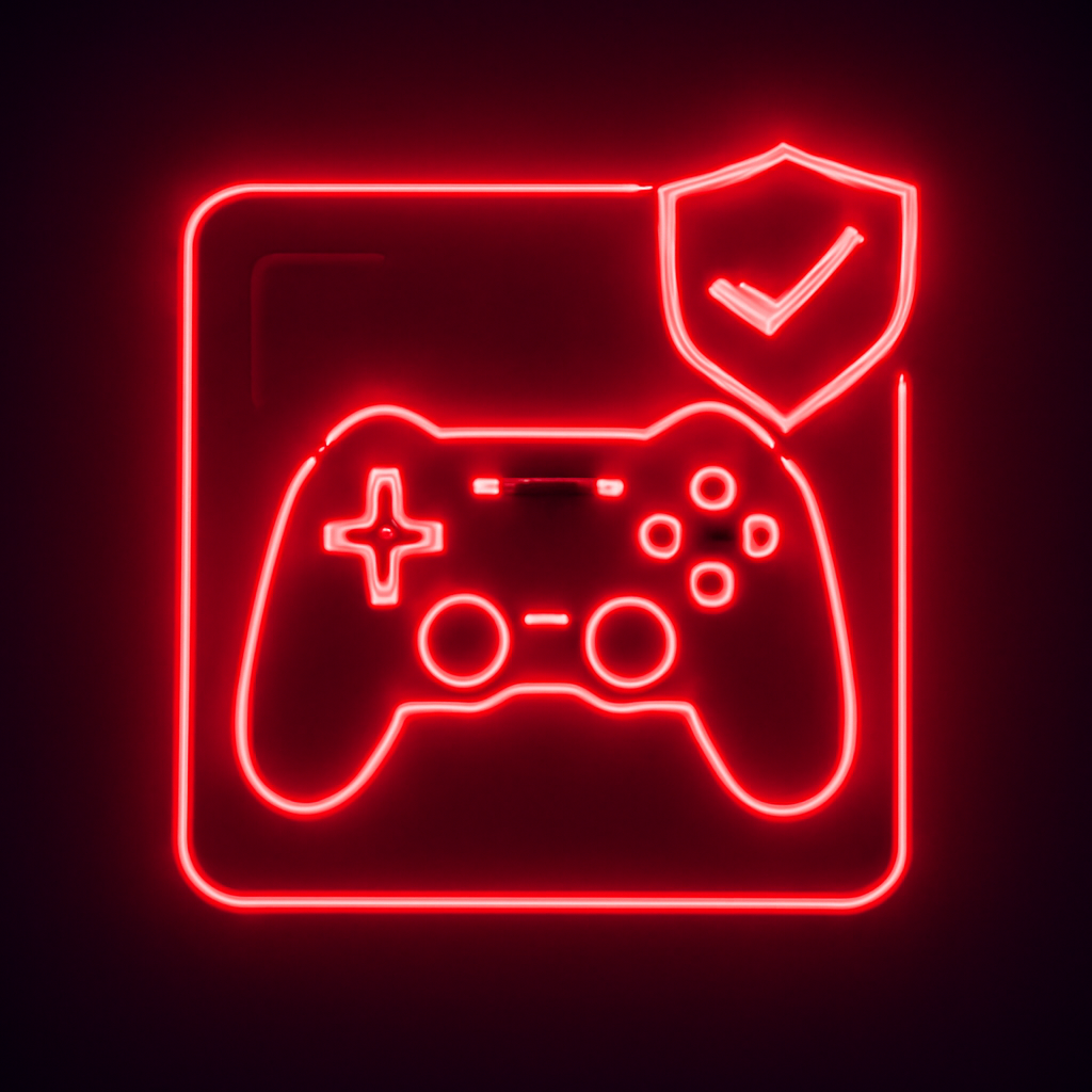 A conceptual badge representing account security for Daman App.