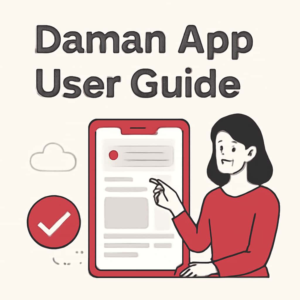 Illustration related to Daman App User Guide.